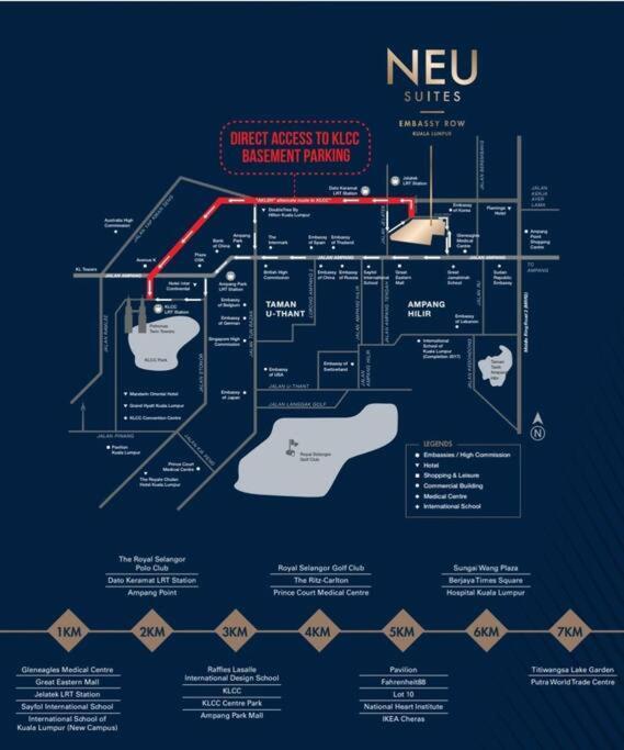 Pangsapuri Neu By Cozy Unit L20rb Near Klcc & Jelatek Lrt *